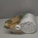 Depuley Battery Operated Wall Sconce: Set of 2 Wireless Wall Lights with 10000mAh Dimmable Bulbs and Remote for Bedroom - Rechargeable 15 Colors Gold Wall Lamp for Living Room Hallway