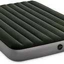 Intex 64779E Dura-Beam Standard Prestige Air Mattress: Fiber-Tech - Queen Size- 10in Bed Height - 600lb Weight Capacity