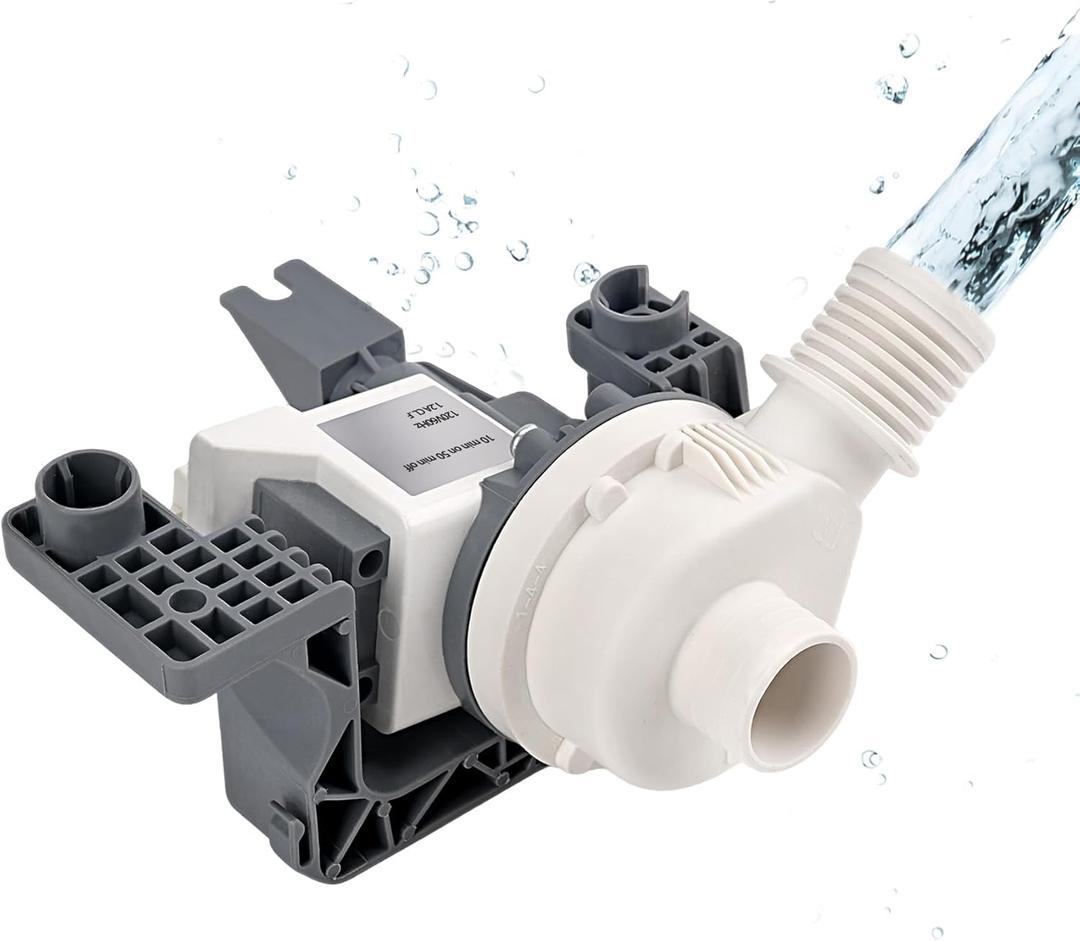 UPGRADED W10581874 WPW10581874 W10876600 W10727777 Washing Machine Drain Pump Compatible with Maytag Whirlpool Washer Drain Pump WTW7300DW0 MVWB835DW0 WTW7000DW0 MVWB755DW0 Replacement B25-3A04