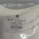 Spyder Womens Core Classic Logo Graphic Short Sleeve Tee T-Shirt, Pearl, L