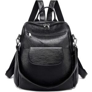 Women Fashion Backpack Purse Waterproof Bookbags Travel Shopping Rucksack Convertible Ladies Shoulder Bag