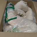 BFPETHOME Dog Beds for Large Dogs, Orthopedic Dog Bed for Medium Large Dogs,Big Waterproof Couch Pet Bed with Removable Washable Cover (42"L x 30"W x 7"Th, Beige)