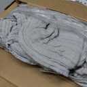 MORIRIN Japanese 100% Cotton 6-Layer Muslin Throw Blanket for Bed, Breathable & Cooling, Made in Japan, Twin 55"x74", Gray