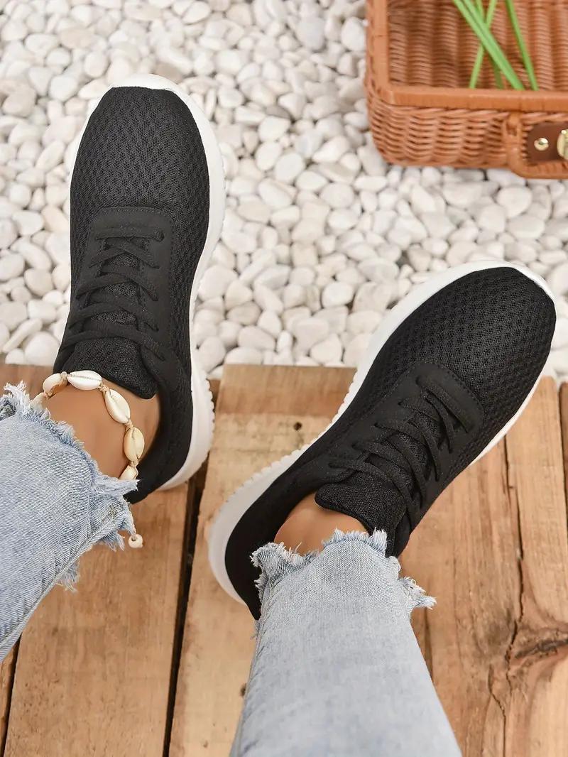 Womens Walking Shoes, Ultra Lightweight Breathable Tennis Running Shoes Mesh Non-Slip Casual Comfortable Fashion Sneakers Work Gym Workout Athletic Sport Cuhioning Trainers, Size: 10 Womens Walking Shoes, Ultra Lightweight Breathable Tennis Running Shoes Mesh Non-Slip Casual Comfortable Fashion Sneakers Work Gym Workout Athletic Sport Cuhioning Trainers, Size: 10