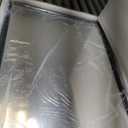 20x28 Inch Black Bathroom Medicine Cabinet with Mirror Metal Medicine Cabinet Recessed or Surface Wall Mounted Mirror Cabinet Brushed Matte Aluminum Alloy Framed