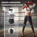 Heavy Bag Hanger - Wall Mount Punching Bag Hanger, Adjustable Heavy-Duty Boxing Bag Wall Bracket, Punching Bag Mount Stand for Home or Gym, for Kickboxing Bag, Muay Thai Bag,Etc (Supports up to 800Ib)