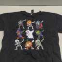 Dabbing Halloween Boys Skeleton Zombie Scary Pumpkin Mummy T-Shirt S