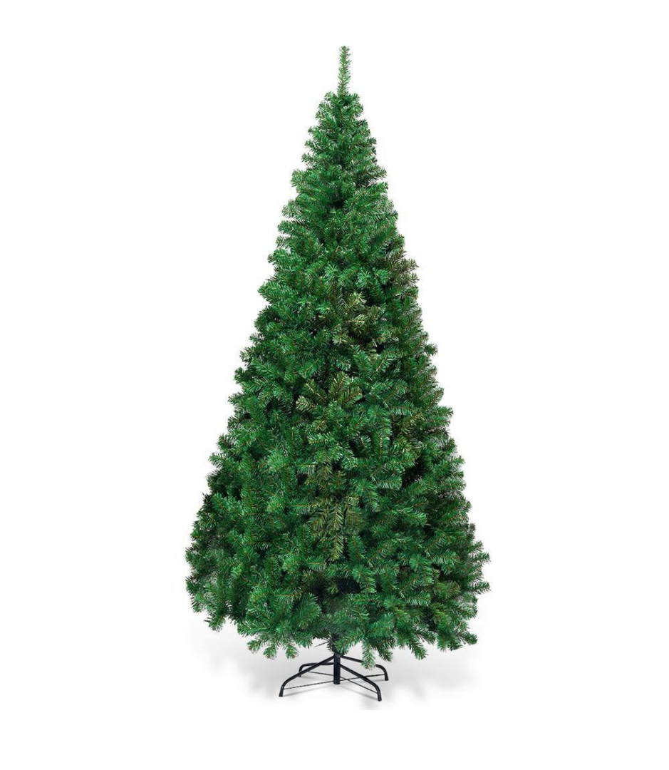 Artificial PVC Christmas Tree W/Stand Holiday Season Indoor Outdoor