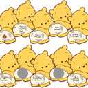 Ggjgrpx 40Pcs Winnie Poopie Scratch Off Lottery Tickets, Baby Shower Scratch Off Game Cards, Who Can Find Poopie Baby Shower Party Games, Funny Party Icebreaker Game Ideas for Gender Reveal