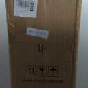 Zonon Stainless Steel Floor Stand Wipe Dispenser with High Capacity Built-in Trash Can Fits Wipes on Rolls 36" Weighted Floor Stand Wet Wipes Holder for Gym School Office Home Commercial(Silver)