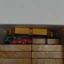 Marble Board Game, Wooden Board Game for 4 and 6 Players, Portable Original Marble Game with 24 Marbles 12 Dice for Family Friends Party Game Night