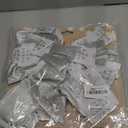 Christmas Tree Topper Bow,48''x 13'' Large Glitter Satin Christmas Wreath Bows Xmas Ornaments with Long Streamer Wired Edge Ribbon for Farmhouse Christmas Decoration (Silver and White)