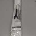 No Tools No Drill Cordless Roman Shades for Indoor Windows 100% Blackout, for Window Size 20" W  48" H White