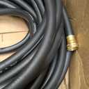 Continental Premium Garden, Black Heavy Duty Cold Water Garden Hose, Male x Female Garden Hose Thread 100Ft
