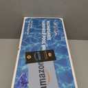 2025 Upgraded Handheld Pool Vacuum Cleaner for Above Ground & Inground Pools - Cordless Pool Cleaner w/18.5GPM Suction, Telescoping Pole(20-69in), 2 Brush Heads - Ideal for Spas & Hot Tubs (Ocean Blue)