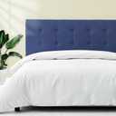 Ashton Sheets Egyptian Cotton Queen Size Duvet Cover Only - Premium 600 Thread Count 100% Egyptian Cotton Soft Sateen Weave Comforter Cover, Zipper Closure & Corner Ties (1 Pc, White, Queen/Full)