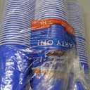 Hefty Party On Disposable Plastic Cups, Marine Blue, 18 Ounce, 120 Count