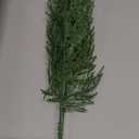 Hananona 40 Pcs Artificial Cedar Picks Faux Cedar Branches Fake Cypress Stems Plastic Pine Greenery Christmas Picks and Sprays DIY Accessories for Crafts Wreath Holiday Home Decor (40, Green)