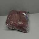 Chestnut Brown 84 Inch Pinch Pleated Linen Curtains 2 Panel Set for Living Room Thick Linen Textured Drapes 84 Inches Long Pinch Pleat Drapes Semi Sheer Curtain for Dining Bedroom Office Rust Maroon