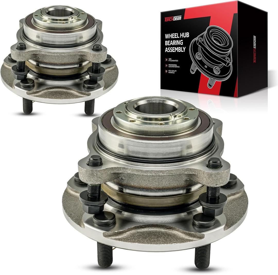 Trochbeam 515204 Pair Front Wheel Hub Bearing Assembly for Toyota Tundra