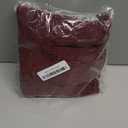 Red Boho Table Runner Farmhouse Modern Small Decoration Table Cloth Macrame Cotton Linen Country Table Runner Kitchen Holiday Wedding Party Birthday Decor 30 x 140 cm