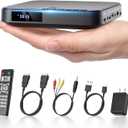 Mini DVD Player HDMI, DESOBRY 1080P HD Small Compact DVD Player for Smart TV with All Region Free, DVD CD Player with AV Output, USB/TF Card Input, Remote Control, Support PAL/NTSC
