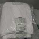 Exclusivo Mezcla Quilts King Size Bedspread with 2 Pillow Shams, Lightweight White King Quilt Bedding Set with Vintage Damask Pattern, Soft Bedspreads Coverlets for All Seasons (King (104"x96"))