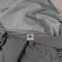 Maternity Mesh Dress Ruched Side Round Neck Pregnancy Dresses Baby Shower Wedding Guest Cocktail Party 2025 Fall (Medium, Sparkly Sage Green, Size Down for Best)