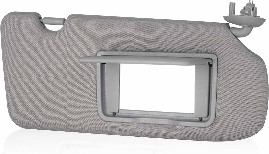 YOUXMOTO Sun Visor Right Passenger Side for Honda CRV 2017 2018 2019 2020 2021 2022 Grey, Replaces# 83230TLAA12ZB, with Vanity Mirror