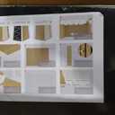 Yuzzy Wood Panels for Wall and Ceiling - 108 x 11 Inch Wood Slat Acoustic Panels 2 PCS - Modern Sound Absorbing Wall Panels for Interior Wall Decor for Home, Office, Studio - Rustic Walnut