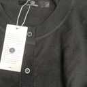 LILLUSORY Womens Cropped Cardigan Sweaters Lightweight Crop Knit Y2k Outfits Fashion Button Up Clothes, Size L