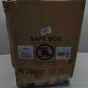 [23.6" Tall] Large Safe Box with LED Light, Anti-theft Home Safes with Programmable Keypad, Spare Keys and 3 Removable Shelves, Digital Security Safes for Home Money Firearm Documents Medicines