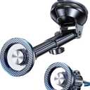 Coolpow for MagSafe Car Mount【Windshield+Vent+Dash】Magnetic Phone Holder for Car Phone Holder Mount Cell Phone Holders for Your Car Accessories Suction Phone Mount for Car Truck Stand for iPhone 17 16