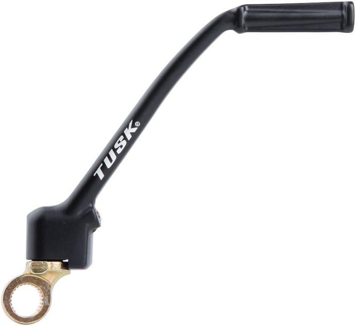 TUSK Kick Starter Anodized Black Compatible with Kawasaki KX100 1999-2021/KX112 2022-2025/KX85 2001-2024