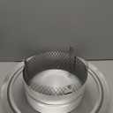 8 Inch Chimney Cap, 8" Stainless Steel Cone Top Chimney Cap with Screen, Adjustable and Reinforced Round Chimney Cap, Chimney Cover for Vents,Rain Cap for All-Round Chimney,8 Inch Round Chimney Cap