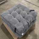 MAXYOYO Folding Sofa Bed, Convertible Sleeper Chair with Pillow Foldable Mattress with Back Support, Portable Fold Out Chair Bed Comfy Floor Sofa Lounge for Living Room Bedroom, Dark Grey, Single