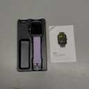 Smart Watch (Answer/Make Call) for Women Men, Fitness Tracker with Heart Rate, Blood Oxygen, Sleep Tracker, IP68 Waterproof Fitness Watch Step Calorie Counter Pedometer Compatible iPhone & Android (Light Purple)