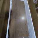 Tribesigns Farmhouse Console Table, 47 Inches Entryway Console Table with Storage, Industrial Hallway Accent Table for Living Room, Entrance (Natural Wood)