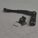 Bike Kickstand Adjustable Aluminum Alloy Bicycle Kickstand Bike Side Kickstand Fit for 22" 24" 26" 28" Mountain Bike Road Bike/BMX/MTB (Black for 22-24-26-27-28 inch bike)