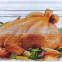 Large Casserole Dish With Lid - 4.7qt Glass Baking Dishes For Oven - Clear oval Glass Casserole Dish - Cookware For Cooking, Baking, Serving