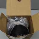 Soft Suede D Shape Steering Wheel Cover, Warm Steering Wheel Cover Fashion Universal 15 inch, Black