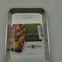 Nordic Ware Naturals Eighth Sheet - USA Made Uncoated Natural Aluminum Commercial Quality Sheet Pan, 1-Pack
