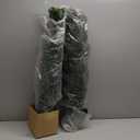 5 Feet Outdoor Artificial Topiary Cedar Tree, Set of 2 UV Resistant Potted Faux Cedar Trees for Outdoors and Indoors, Decorative Fake Shrubs Topiary Trees for Home Living Room Front Door Decor (Green)