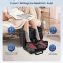 COMFIER 2 in 1 FSA Foot Massager Machine,HSA Shiatsu Foot and Calf Massager with Heat,Kneading,Vibration,Compression Massagers for Feet Health,Plantar Fasclitis,Mothers Day Gifts for Mom