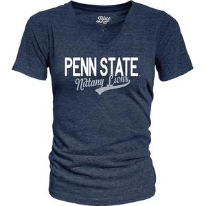 NCAA Women's Plus Size Vee-Neck Short Sleeve Cotton Tee Shirt