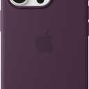 Apple iPhone 16 Pro Silicone Case with MagSafe and Camera Control: Lightweight Phone Case, Wireless Charging Compatible, Smooth Matte Finish; Plum