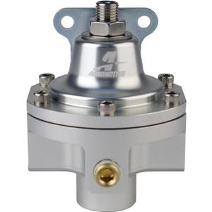 Aeromotive 13222 Fuel Pressure Regulator Carbureted, Adjustable 2-5 PSI, Ultra Low Pressure, 2-Port, ORB-06