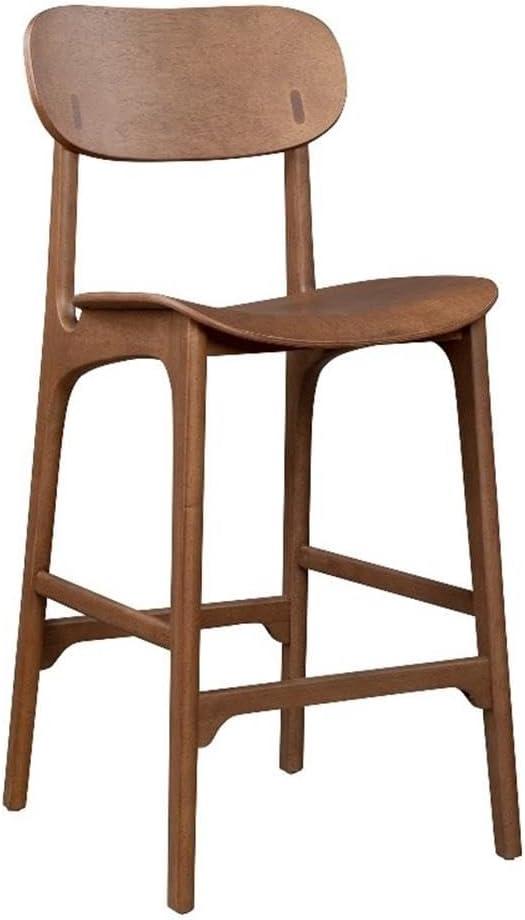 Solvang Wood Bar Stool- Brown Ale Finish