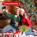 Redriver 12pcs Christmas Tree Picks Topper Decoration, 17'' Curly Christmas Tree Filler Branches, Funny Xmas Elf Tree Ornaments Decor for Holiday Wreaths Vases DIY Crafts