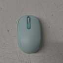 TECKNET Wireless Mouse, 2.4G Quiet Computer Mouse with USB Receiver, 4 Buttons Portable Cordless Mice for Chromebook, Laptop, PC, Mac, 800/1200/1600 DPI - Mint Green
